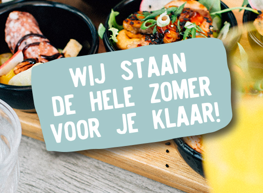 De hele zomer open! 