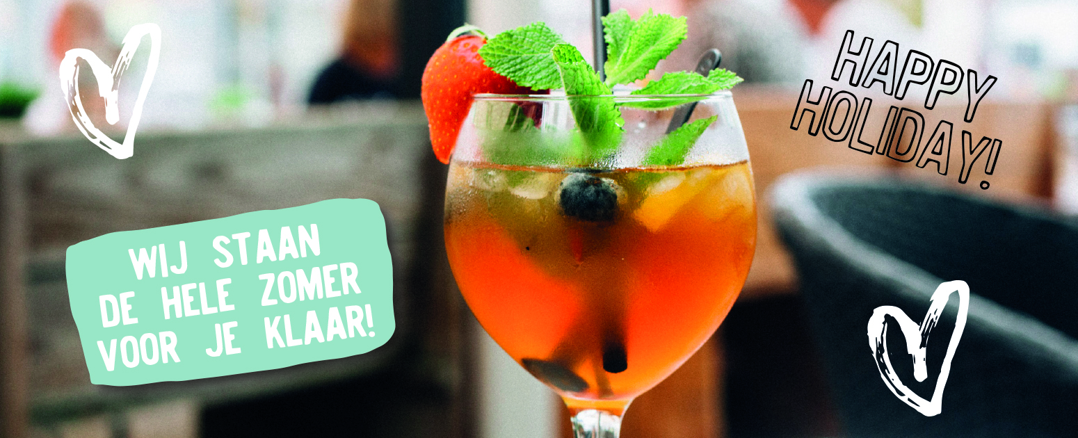 De hele zomer open!